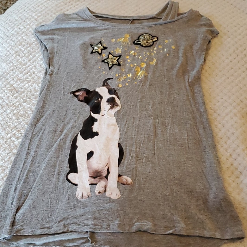Justice Cute T shirt, size 8